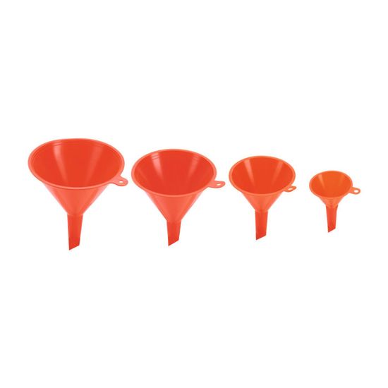 Lot De 3 Entonnoirs Fackelmann - Gris - 8, 9 Et 11 Cm - Parfait Pour Transvaser Liquides Et Conserves
