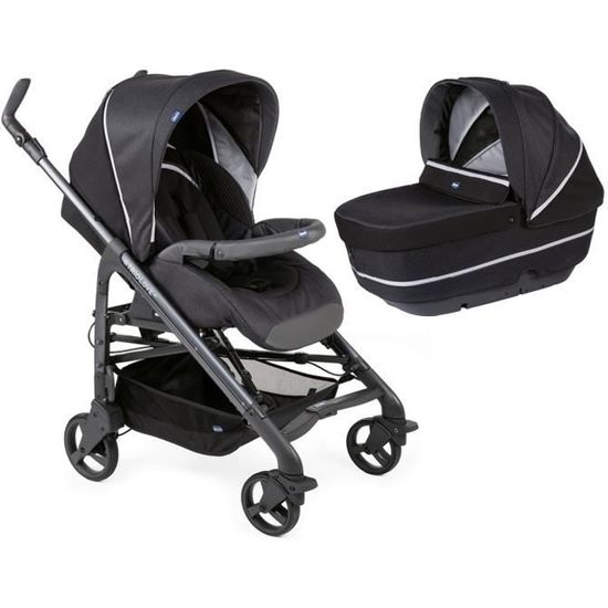 CHICCO - Duo poussette 2en1  Love Up Cool - Pirate Black