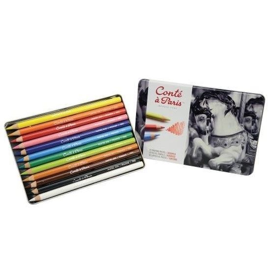 Crayons papier et taille crayons - Conte
