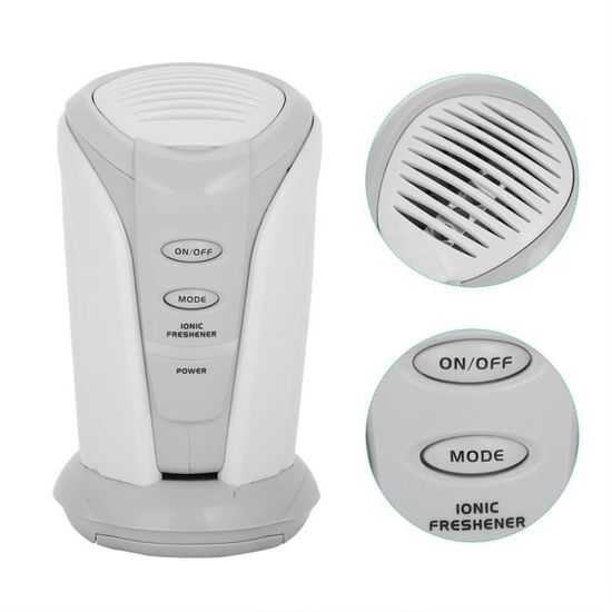 Désodorisant Réfrigérateur USB - Générateur D'ozone, 2 Modes, Batterie 1200 MAh, 14,5 Cm