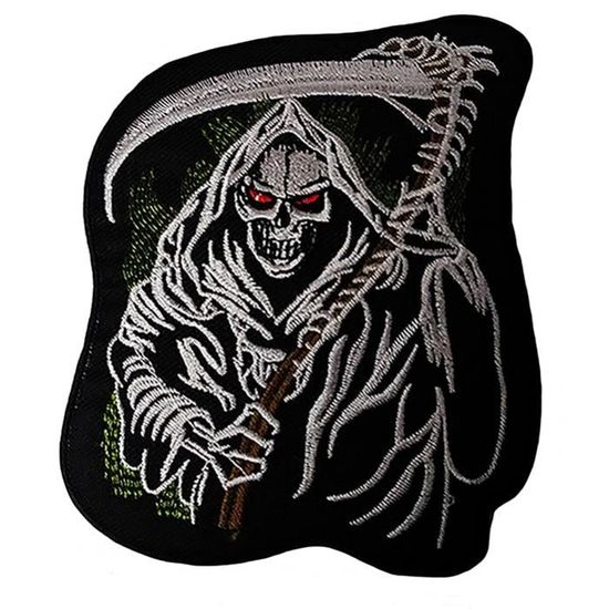 Patch Écusson Voiture Rouge Brodé - Thermocollant 7x5 Cm En Polyester - 13