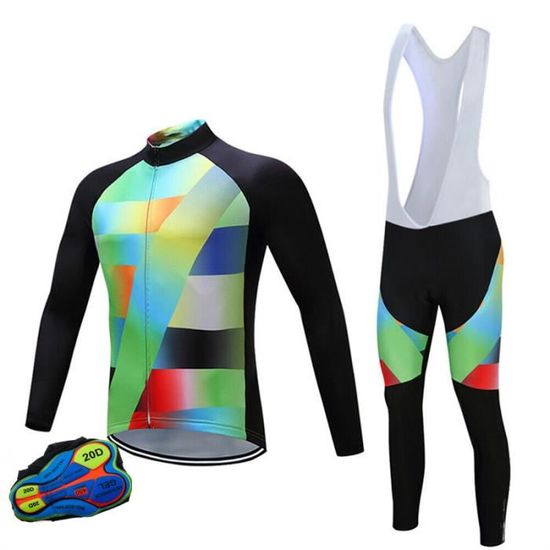 Maillot de cyclisme à manches longues de l'équipe Rcn pour hommes, vêtements de vélo, uniforme