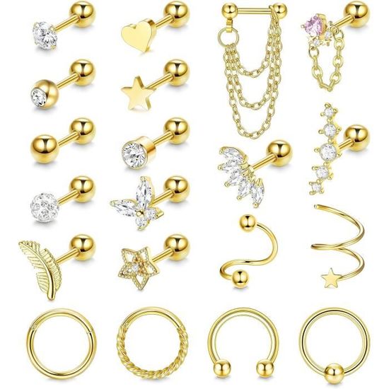 Boucles D'Oreilles Grimpantes Perles Pour Femme En Argent 925, Clous D