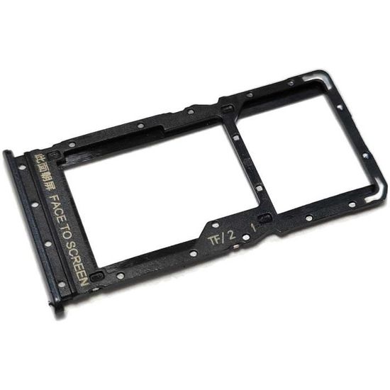 Plateau Carte SIM Oppo Reno3 Pro 5G / Find X2 Neo - Tiroir SIM Original Avec Aiguille (Noir)