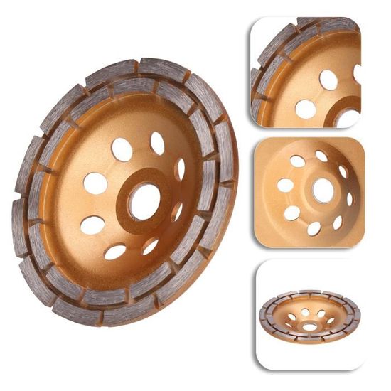 Disque Diamant 125 Mm à Meuler Béton Turbo - Bricolage