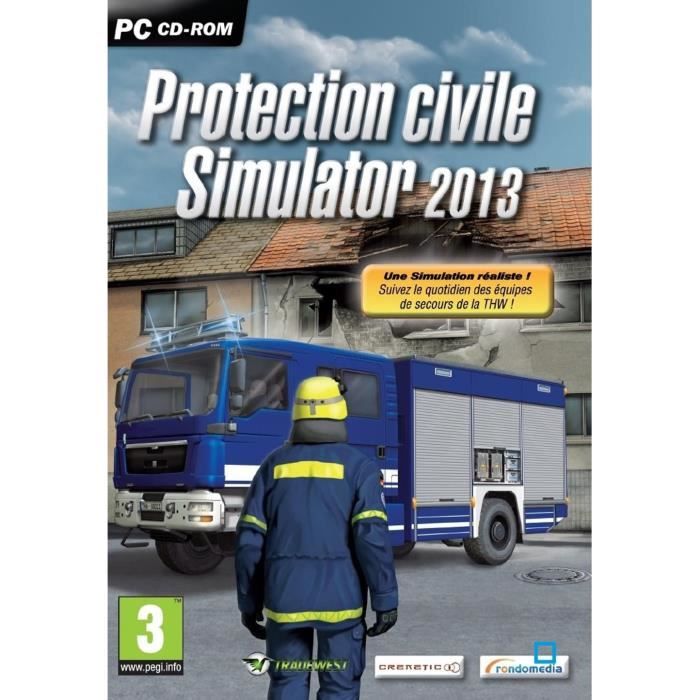 THW-SÉCURITÉ CIVILE SIMULATOR 2012 / Jeu PC