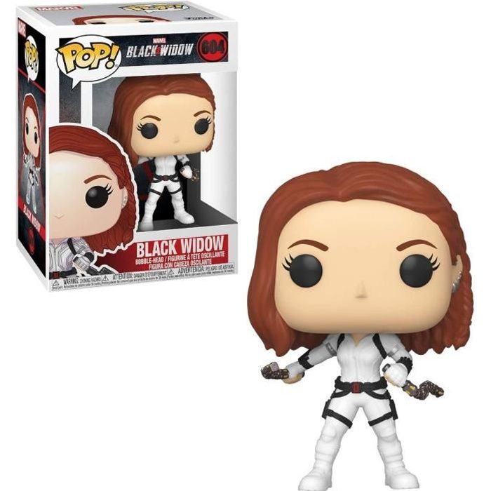 Figurines Funko Pop! Marvel: Black Widow – Black Widow (White Suit)