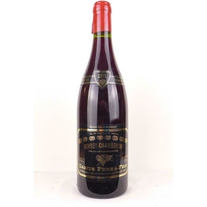 gevrey-chambertin camus père et fils rouge 2015 - bourgogne