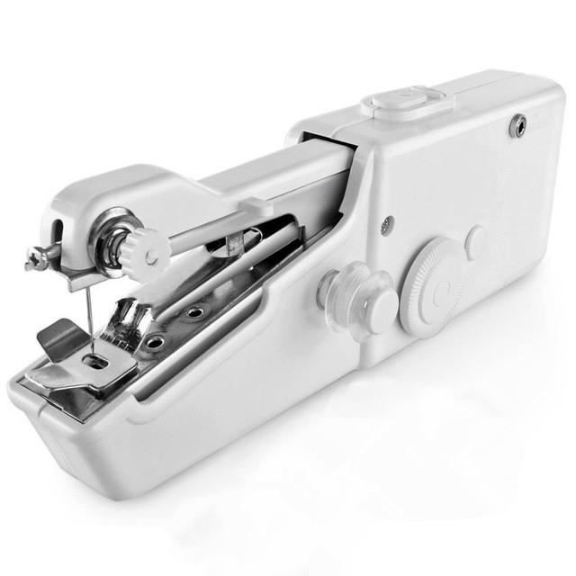 Portable Mini main Machine à coudre rapide pratique point coudre couture sans fil vêtements tissus ménage Machine à coudre