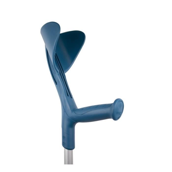 Béquille pour la marche - En aluminium - À hauteur réglable - Couleur Truquoise