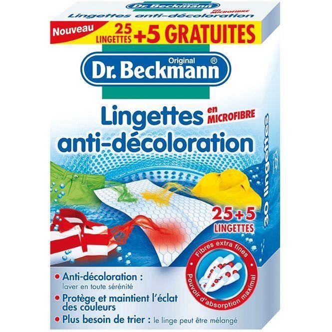 Lingettes antidécoloration microfibre x 25 + 5 gratuites