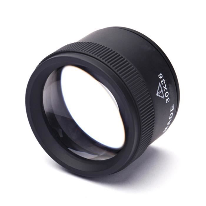 1 Pc 30x 36mm mesure bijoux loupe Loupe microscope lentille pour antiquités pièces de monnaie LOUPE OPTIQUE