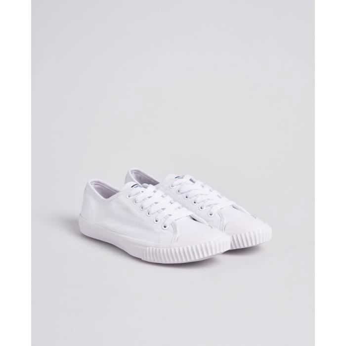 Tennis basses femme Superdry Pro 2.0 - blanc