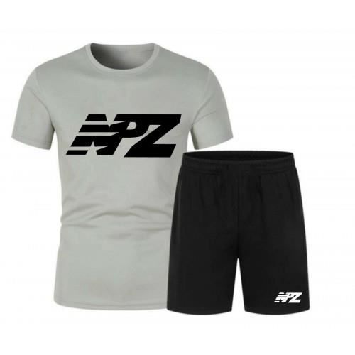 Ensemble short et maillot de Foot NPZ homme gris - L - Gris