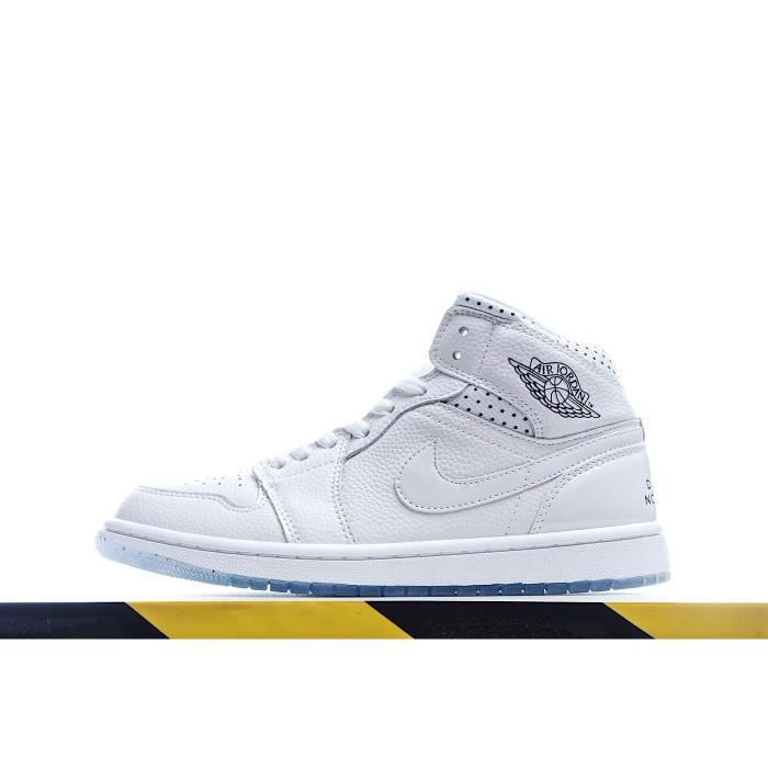 Baskets NIIKE-Air-Jordan 1 Zoom Air Comfort Retro mid high SE AJ1 Chaussures de-basket Homme Femme Haute BQ5866-286