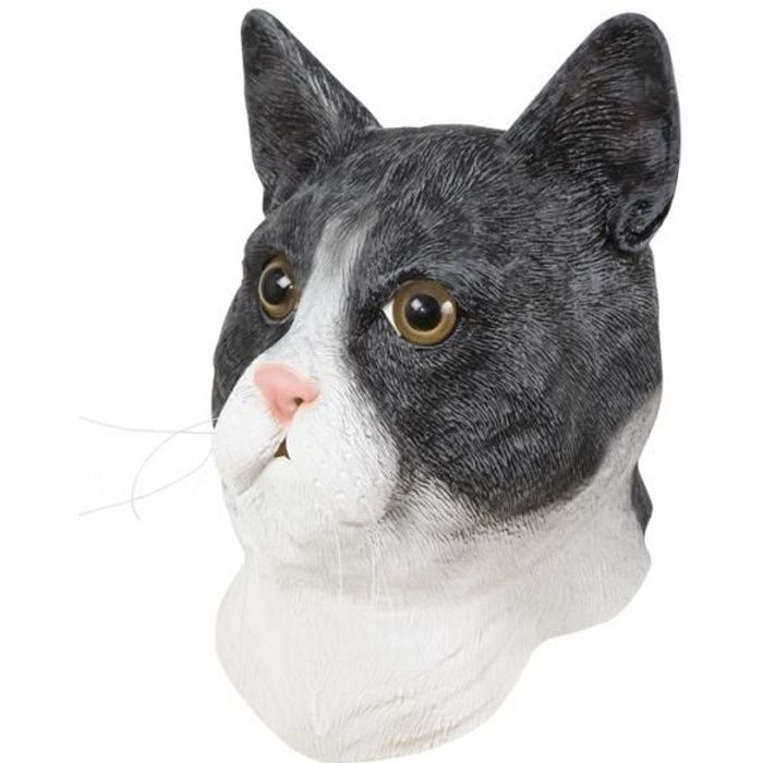 Masque adulte latex intégral Chat