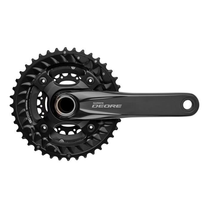 Manivelles Shimano Deore FC-M6000 3x10V 175mm 40/30/22 noir