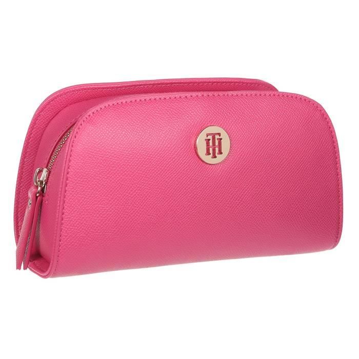 TOMMY HILFIGER Trousse de toilette AW0AW07721TZ8 - Rouge - Femme