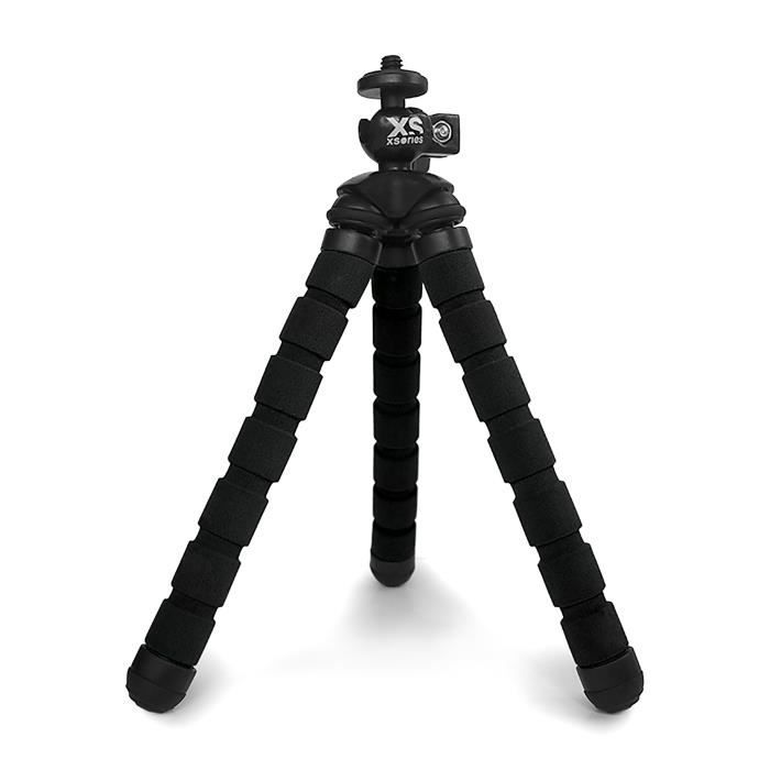 Xsories BENDY - Mini Trépied articulé flexible pour appareils photos compact et GoPro - BLACK