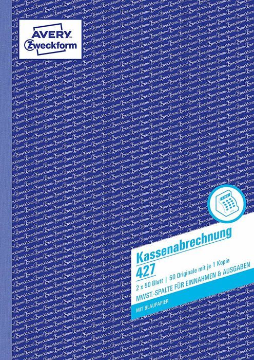 Registre comptable du personnel A4 - carnet 2 x 50 feuilles couleurs différenciées (lot 12)