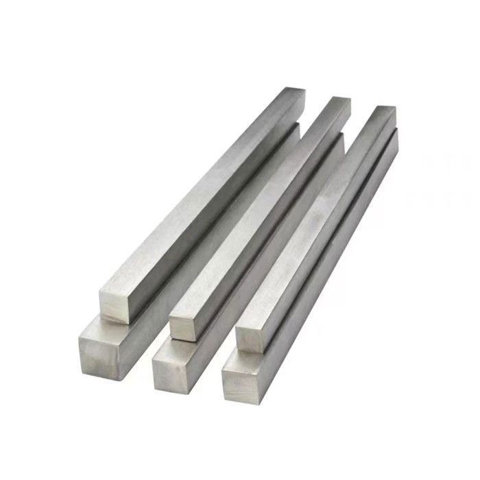 Plaque Carrée Acier Inoxydable 304 - 50x50 Mm - Épaisseur 4.0 Mm - Pour Bricolage, Fabrication