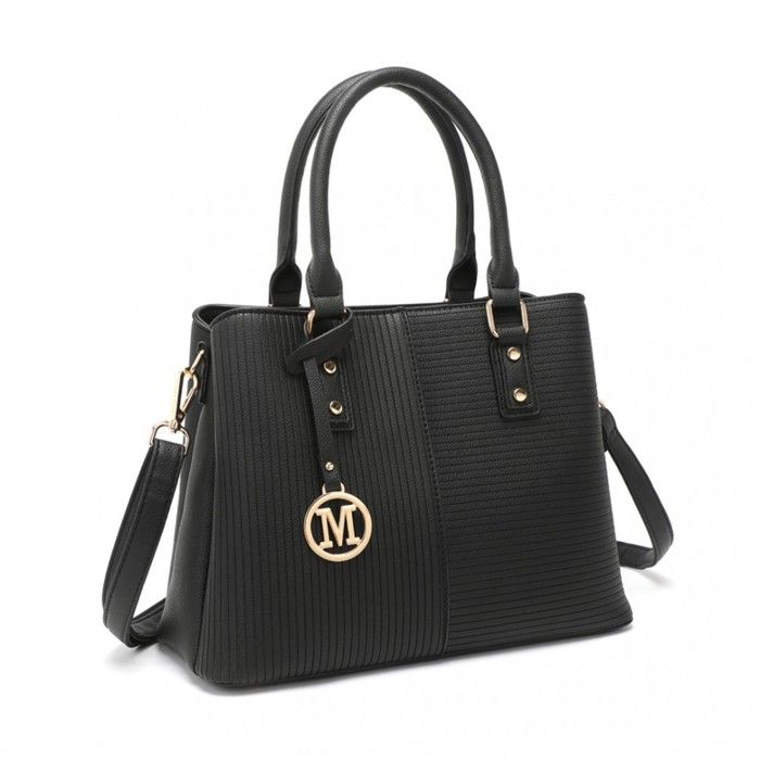 Sac a Main Femme en Cuir Sac a Bandouliere Femme 30.5x14x22cm Sac Travail Mode Sac Epaule Sac Fourre tout Elegant Classique Noir Noir Cdiscount Bagagerie Maroquinerie
