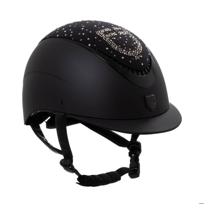 Comparer les prix de Casque d'équitation femme Equestro homologation en 1384-2023 - Noir - M (55/57 cm)