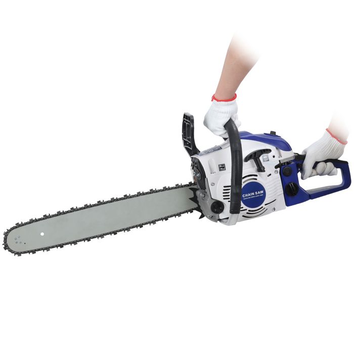 Tronçonneuse à Essence 2 Temps 1.22HP 9000tr/min Diamètre De Coupe