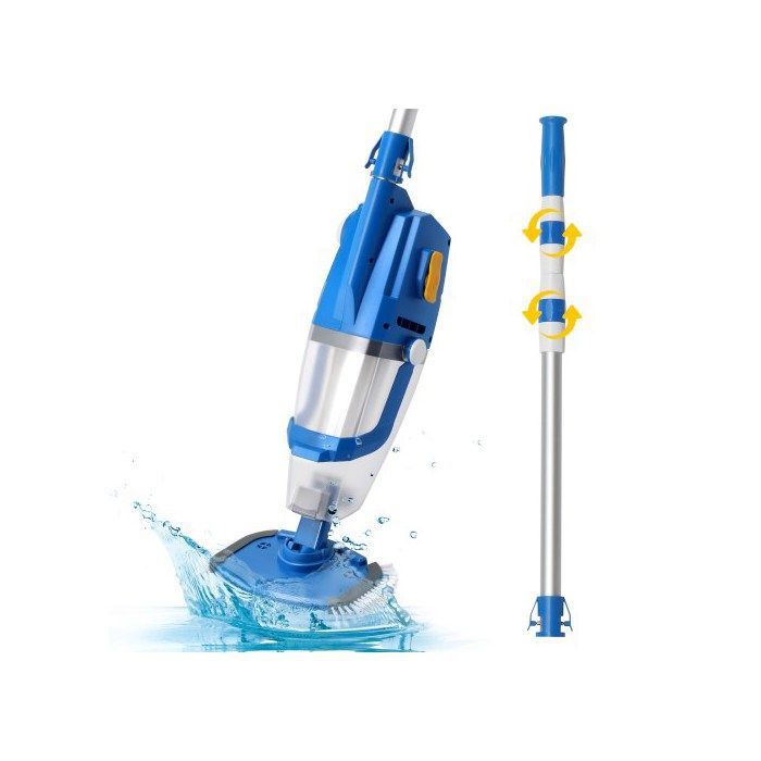 ALIGHTUP - Aspirateur de piscine électrique à main Électrique Nettoyeur de piscine Nettoyeur à batterie 230V 33W - Bleu