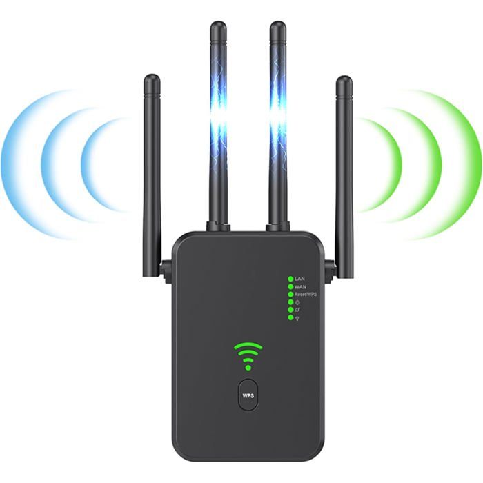 PIX-LINK WR59Q Mini Amplificateur De Signal WiFi Amplificateur De Signal Répéteu