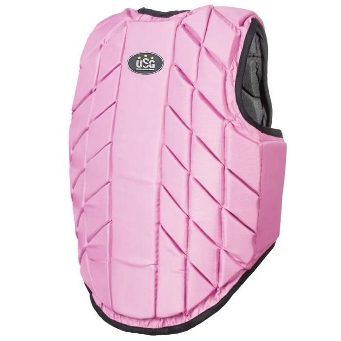 Gilet équitation enfant USG Eco-Flexi - pink