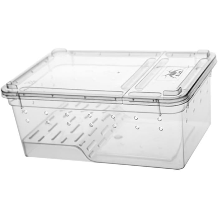 Meilleurs prix pour Boîte dalimentation pour amphibiens transparente terrariums pour araignée escargot grenouille lézard tortue