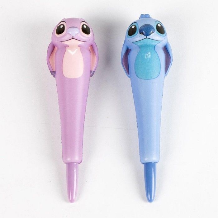 Stylo à Bille 10 Couleurs Stitch (Disney) - Produit Officiel Sous Licence - Fourniture Scolaire, Dessin - Multicolore - CYP Brands