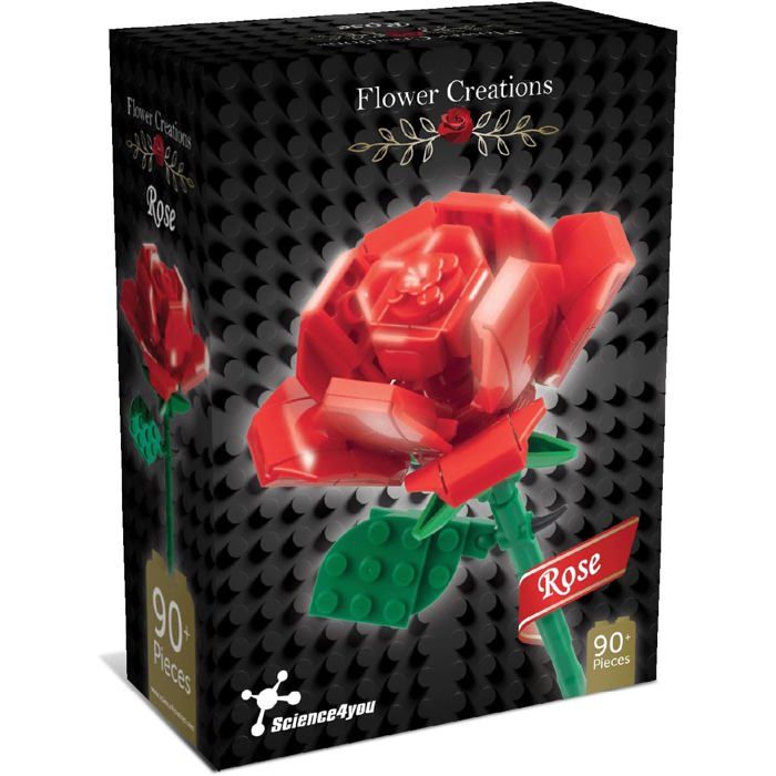 AVCXEC Kit de construction de bouquet de fleurs, 585 pièces blocs de construction fleurs éternelles avec fleurs roses jeux de construction de bouquets Flowers Collection botanique pour homme ou femme AVCXEC Kit de construction de bouquet de fleurs, 585 pièces blocs de construction fleurs éternelles avec fleurs roses jeux de construction de bouquets Flowers Collection botanique pour homme ou femme