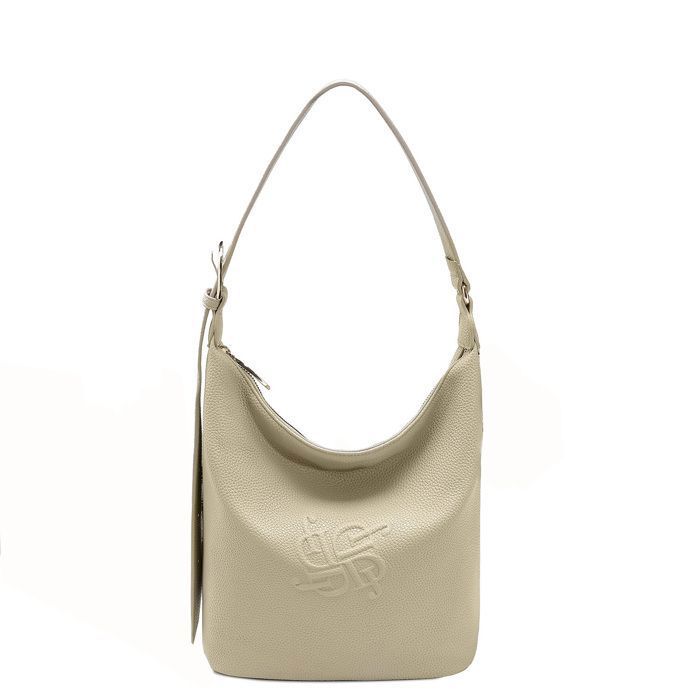 David Jones - Sac à Main Porté Epaule Hobo Cuir PU Femme - Beige