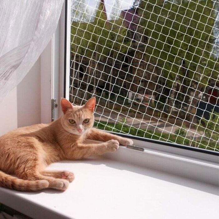Meilleurs prix pour Filet de sécurité pour chat - PZCC - 3x6 m - Résistant aux coupures - Résistant aux morsures - Adapté aux terrasses
