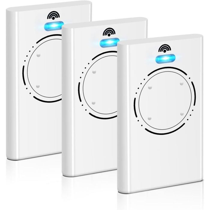 Lot de 3 télécommandes de porte de garage 868 MHz 4 canaux compatibles avec XT4 868 SLH LR XT4 868 SLH XT2 868 SLH LR XT2 868 SL