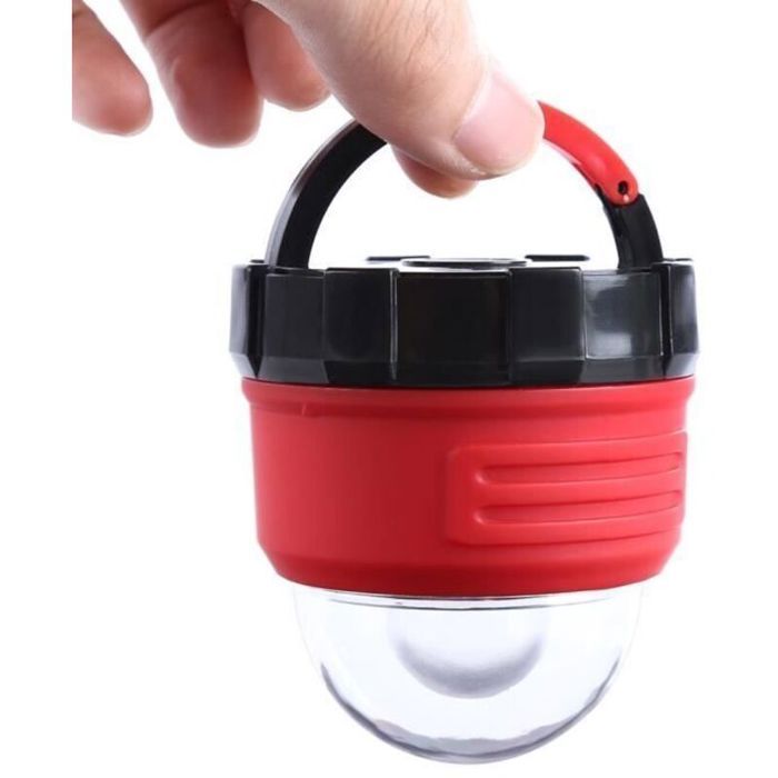 Lanterne LED portable pour camping randonnée & abri éclairage nuit ultra-léger
