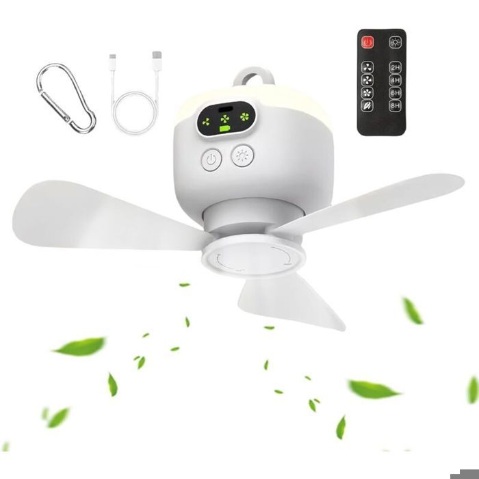 Ventilateur De Plafond Alimenté Par Batterie - Ventilateur à Gazebo avec