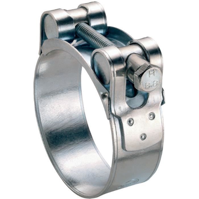 Halskette / Kupplung Standard W1 Ace – Durchmesser 60–63 Mm, Aus Stahl, Verzinkt Weiß, 10 Stück Im Set