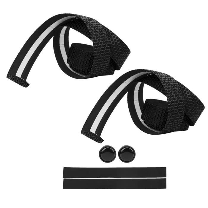 Ruban De Guidon Vélo - Noir Et Bleu Dégradé, PU/EVA, 215cm - Confort Et Absorption Des Chocs