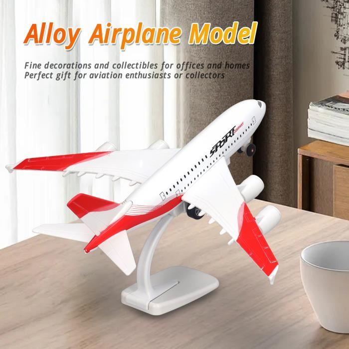 Lot De 3 Supports Pour Maquettes D'avions - Plastique Gris, Dimensions 9,2 X 7,9 X 4,9 Cm, Stable Et Léger