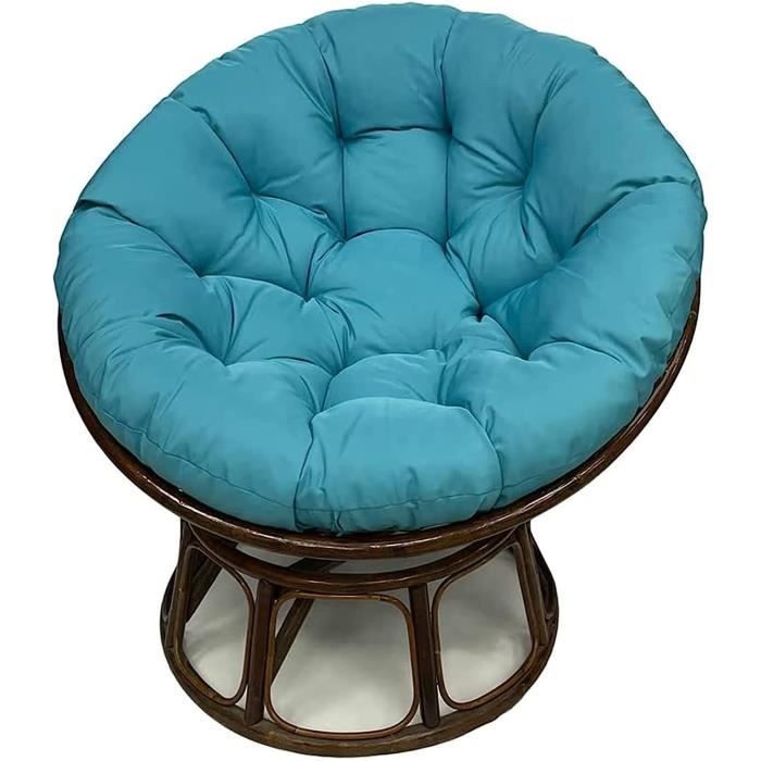Coussin De Chaise Papasan - Coussin De Siège Rond épais Et Confortable - Doux - Pour Fauteuil De