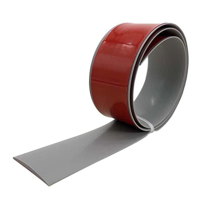 Profil De Transition Auto-adhésif En PVC - 3m De Long X 3.5cm De Large - Couleur Grise - Neuf