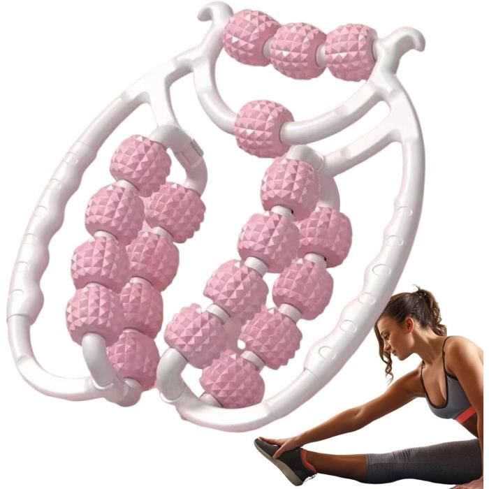 Rouleau de massage des jambes - KIMISS - Forme en V - Soulagement de la fatigue musculaire