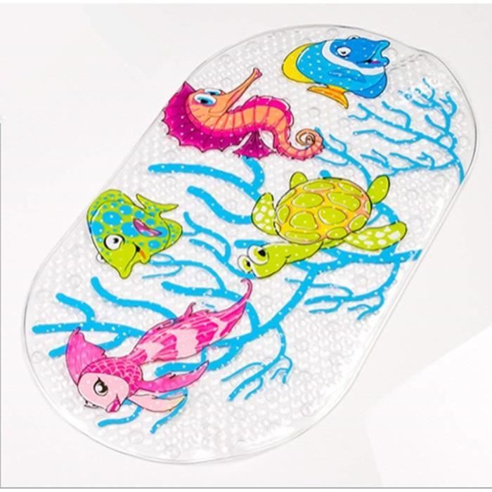 Demeuble Tapis De Bain Enfant Antiderapant Sans Phtalates Sans Plomb Tapis Antiderapant Pour Baignoire Et Douche En Pvc Tres E Achat Vente Decoration Piscine Demeuble Tapis De Bain Enfa Cdiscount