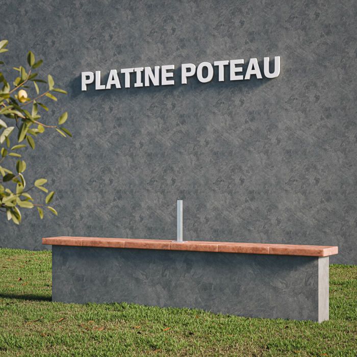 Embase - Poteau PRO 30 cm