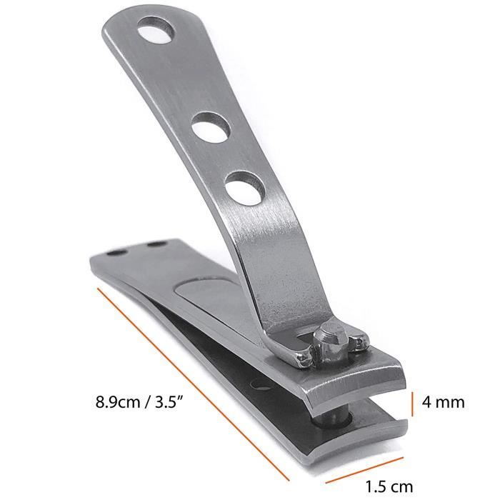 kohm cp 140l coupe ongle pour ongles epais large ouverture de machoire de 4 mm lames courbes acier inoxydable achat vente coupe ongles kohm cp 140l coupe ongle 2469 cdiscount