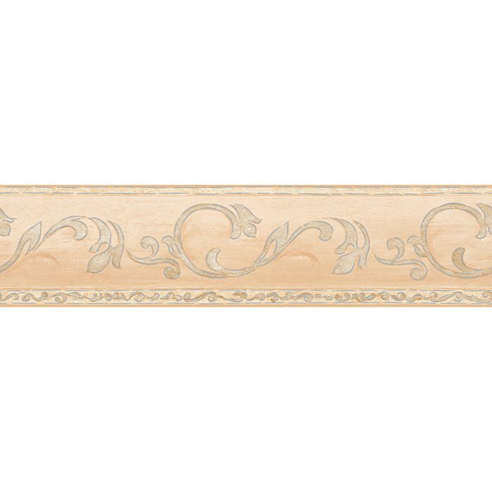 A.S. Création Bordüre Selbstklebend 5m - Klassisch Neobarock In Beige/braun/grau