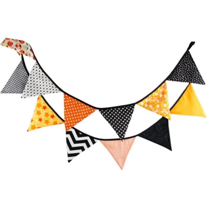 Halloween 3 2m Guirlande Fanions Triangle Drapeau Kit Decoration Set Fete Carnaval Bar Maison Diy Banniere Suspendu Jaune Cdiscount Maison Halloween 3 2m Guirlande Fanions Triangle Drapeau Kit Decoration Set Fete Carnaval Bar Maison Diy Banniere Suspendu Jaune Cdiscount Maison